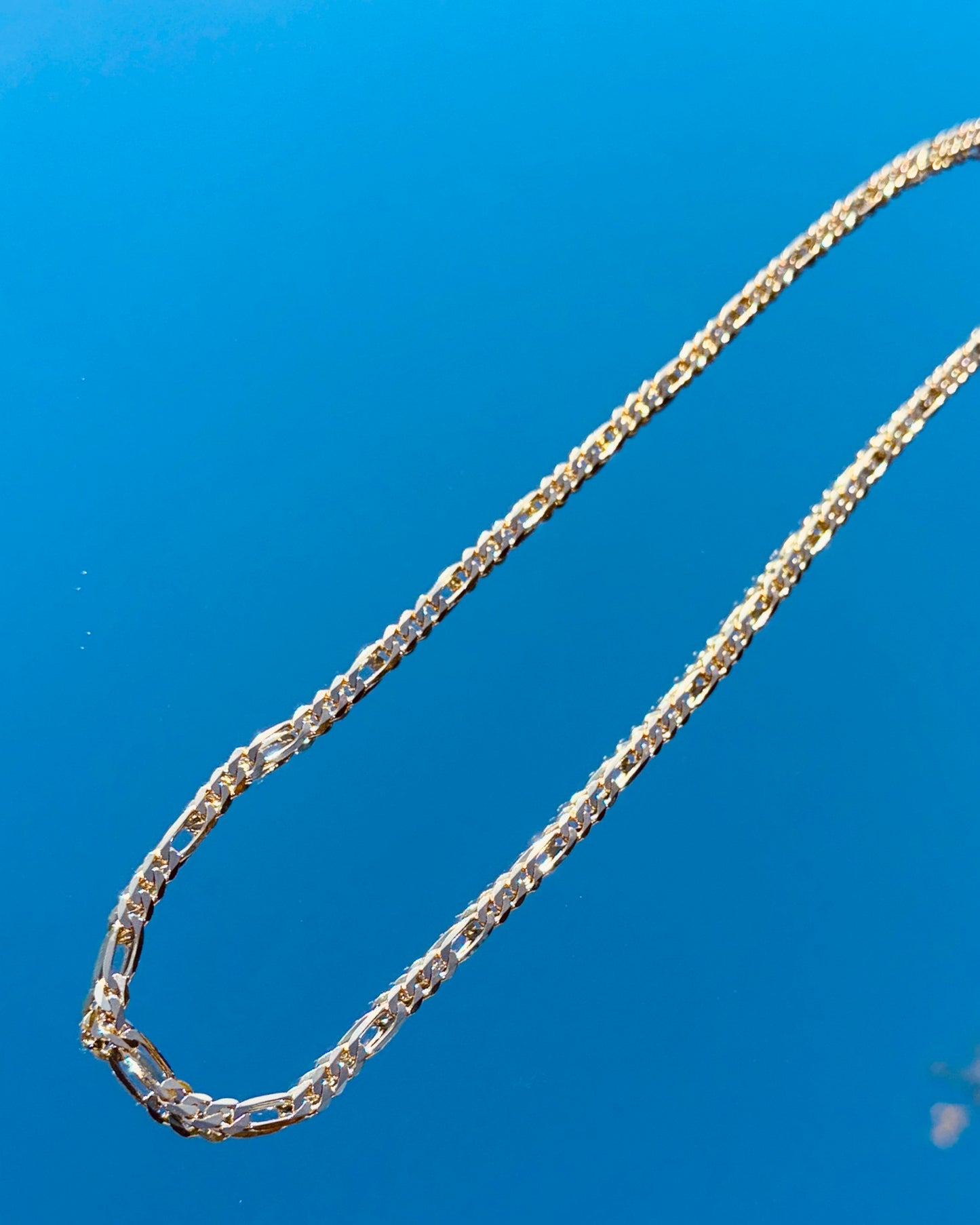 Bold Luxe Figaro Chain