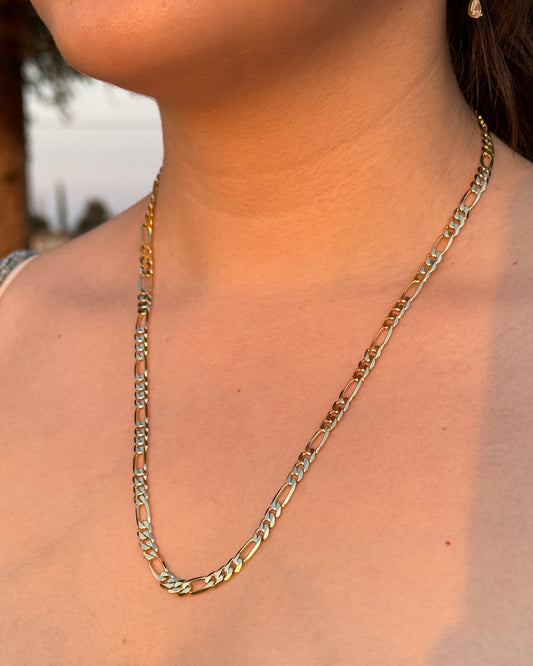 Bold Luxe Figaro Chain